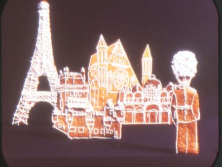 Gingerbread - View-Master Test Reel - 2005 cookies in shape of famous landmarks - vintage Online