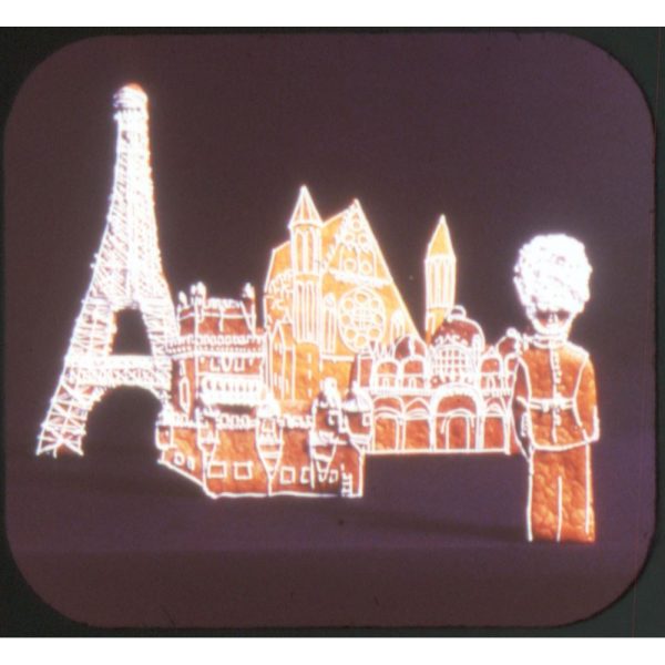 Gingerbread - View-Master Test Reel - 2005 cookies in shape of famous landmarks - vintage Online