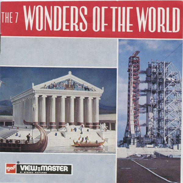 7 Wonders of the World - View-Master 3 Reel Packet - vintage - B901E-BG3 Hot on Sale