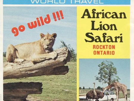 African Lion Safari -  View-Master 3 Reel Packet - Ontario, Canada - (A042-G5A) Cheap