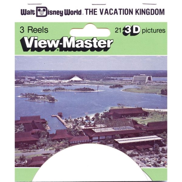 Vacation Kingdom - View-Master Walt Disney World - 3 Reel Set on Card - vintage - 3016 Online