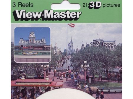 Main Street U.S.A - Walt Disney World- View-Master 3 Reel Set on Card - vintage - 3017 Online Hot Sale