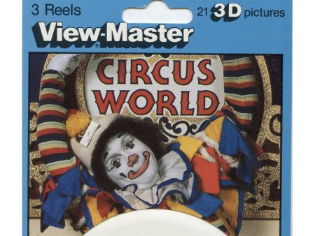 Circus World No2 - View-Master 3 Reel Set on Card - vintage - 5336 Supply