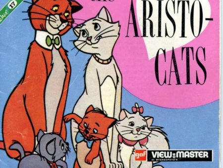 The Aristocats - View-Master 3 Reel Packet - 1970s - vintage - B365N-BG3 Cheap