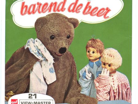 Barend de Beer - Babar - View-Master 3 Reel Packet - 1966 - vintage - B450N-BG1 Fashion