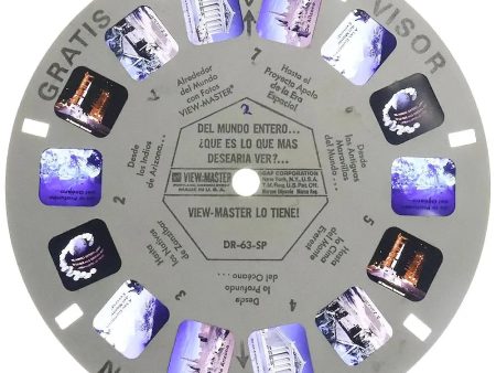 DR-63-SP - Del Mundo Entero... Que es lo que mas desearia ver?... - View-Master Single Reel - vintage - (DR-63-SP) on Sale