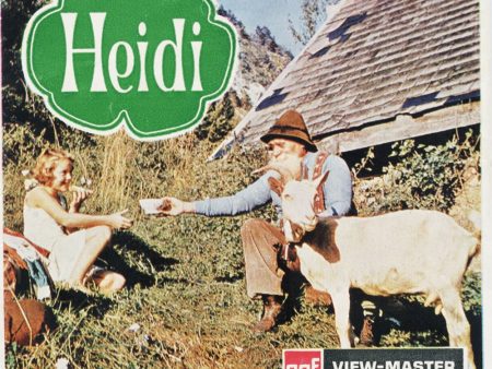 Heidi - View-Master 3 Reel Packet - 1958 - vintage - B425N-BG1 - Dutch Text For Cheap