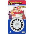 Hanna-Barbera - Flintstones - View-Master 3 Reel Set on Card - 1993 - vintage - D281 For Cheap