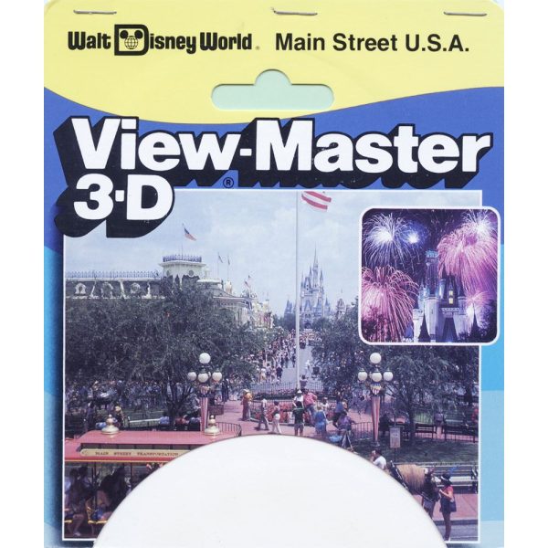 Main Street U.S.A - View-Master 3 Reel Set on Card - vintage - 3066 Sale