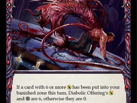 Diabolic Offering [DTD107] (Dusk Till Dawn)  Rainbow Foil Online