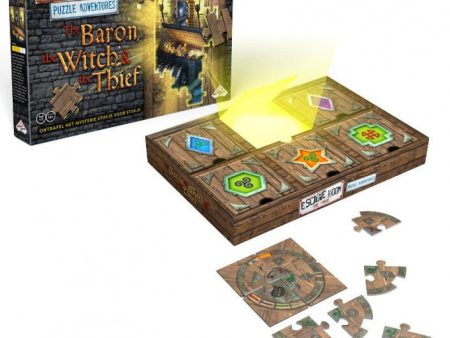 Escape Room The Game Puzzle Adventures - The Baron The Witch & The Thief Cheap