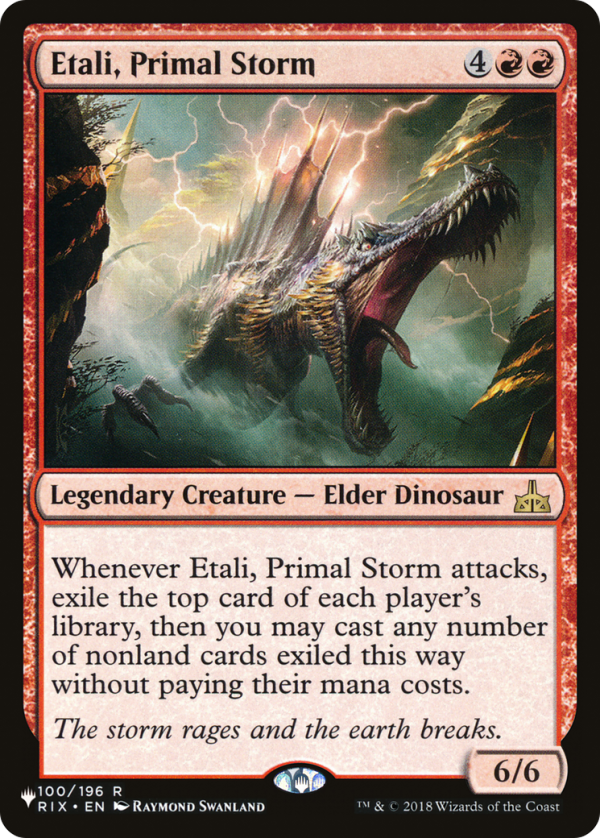 Etali, Primal Storm [The List] Fashion