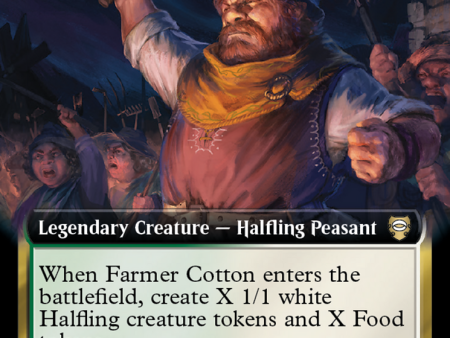 Farmer Cotton (Extended Art) [The Lord of the Rings: Tales of Middle-Earth Commander] Online Sale