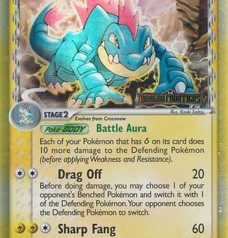 Feraligatr (2 101) (Delta Species) (Stamped) [EX: Dragon Frontiers] For Cheap