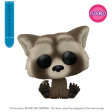 Guardians of the Galaxy: Vol. 3 - Baby Rocket (Flocked) US Exclusive Pop! Vinyl For Sale