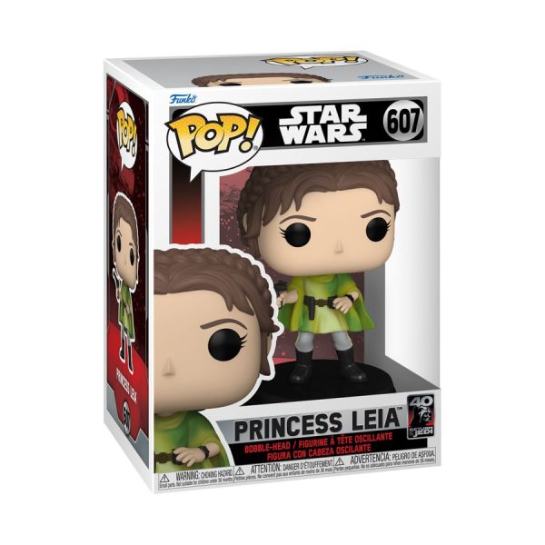 Star Wars: Return of the Jedi 40th Anniversary - Princess Leia (Endor outfit) Pop! Vinyl Discount