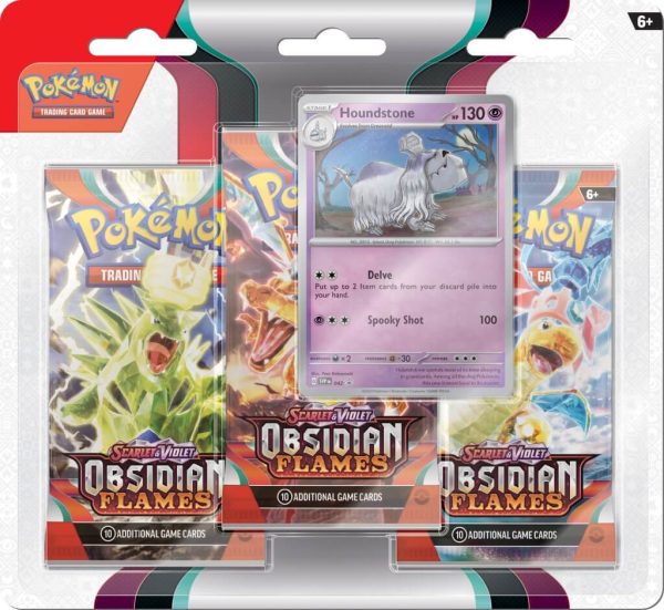 PKM 3-Pack Blister - Obsidian Flames Hot on Sale