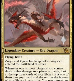 Zurgo and Ojutai (Promo Pack) [March of the Machine Promos] For Cheap