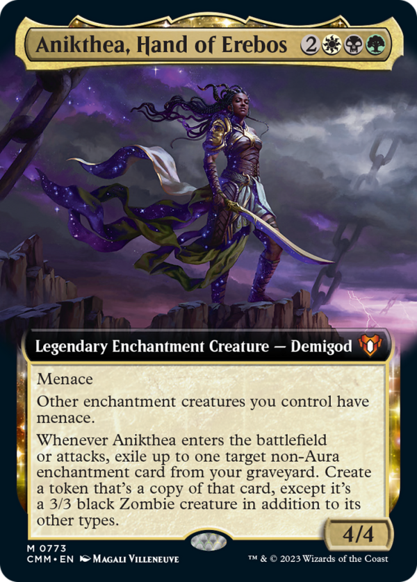 Anikthea, Hand of Erebos (Extended Art) [Commander Masters] on Sale