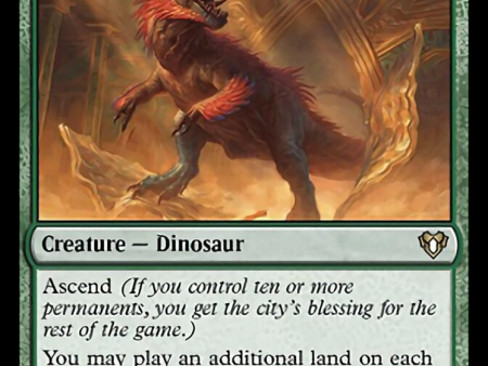 Wayward Swordtooth [Commander Masters] Cheap