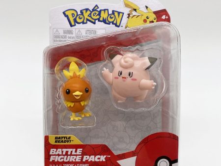 Torchic & Clefairy Battle Figure Pack Supply