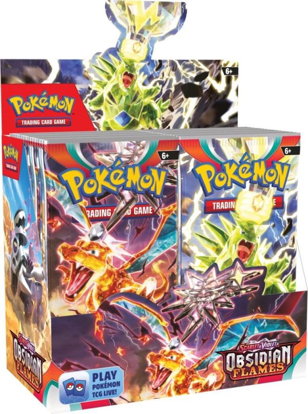 PKM Booster Box - Scarlet & Violet: Obsidian Flames Online Sale