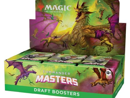 MTG Draft Booster Box - Commander Masters For Cheap