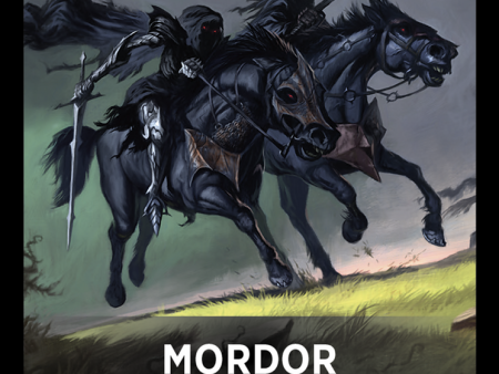 Mordor Theme Card [The Lord of the Rings: Tales of Middle-Earth Tokens] Hot on Sale