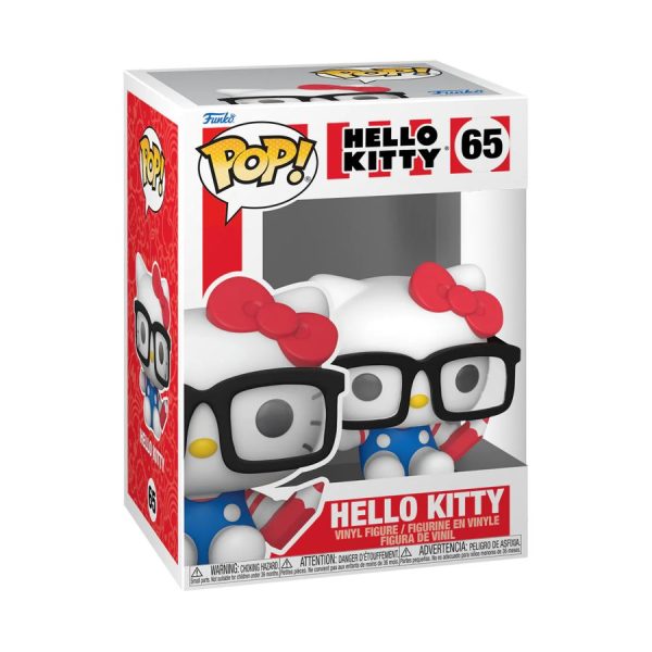 Hello Kitty - Hello Kitty with Glasses Pop! Vinyl 65 Discount