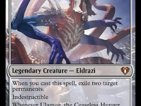 Ulamog, the Ceaseless Hunger [Commander Masters] Online Sale