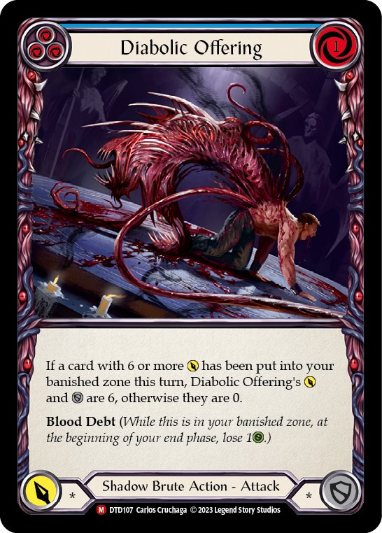 Diabolic Offering [DTD107] (Dusk Till Dawn) For Sale