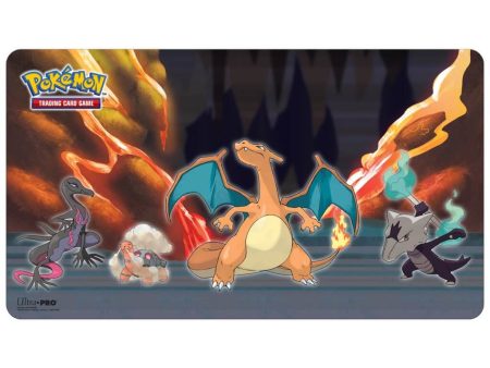 Pokemon Accessory - Playmat (Scorching Summit) For Sale