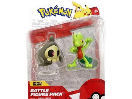 Duskull & Treecko Battle Figure Pack For Sale