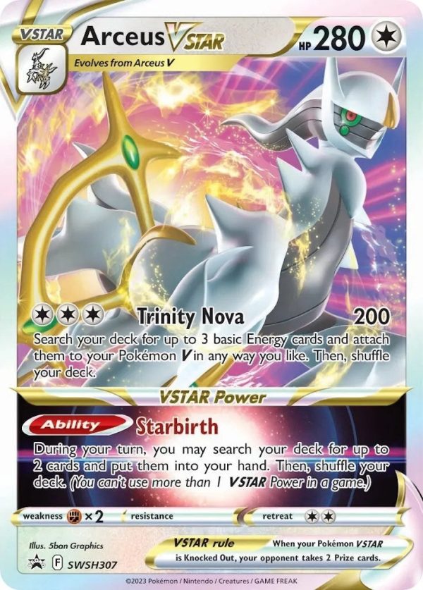 Arceus VSTAR (SWSH307) [Sword & Shield: Black Star Promos] Online now