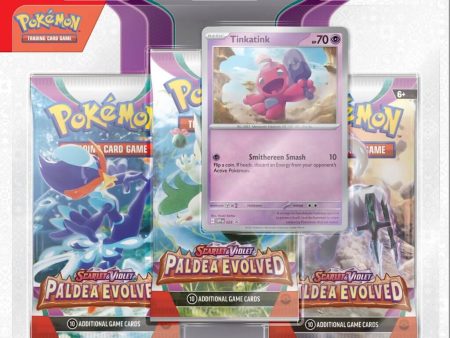 PKM 3-Pack Blister - Paldea Evolved Online Sale