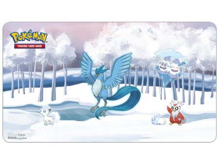 Pokemon Playmat: Frosted Forest Online now