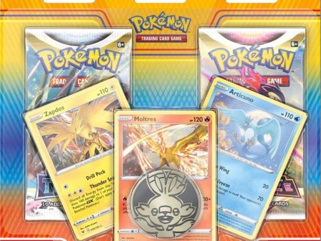 PKM Enhanced 2-Pack Blister - (Articuno, Zapdos, & Moltres) on Sale