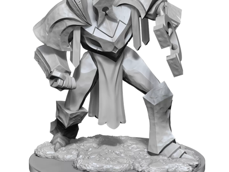 Critical Role Unpainted Miniatures Mage Hunter Golem Cheap